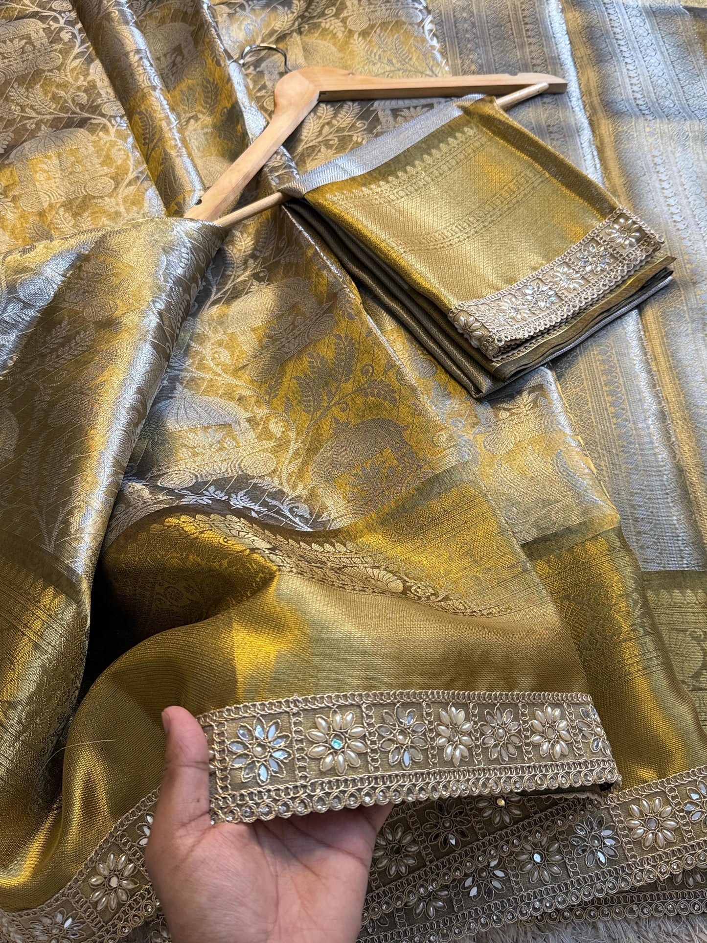 Aura of Gold Saree
