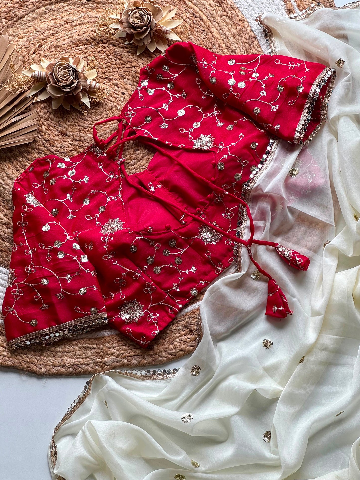 Crimson Grace Saree