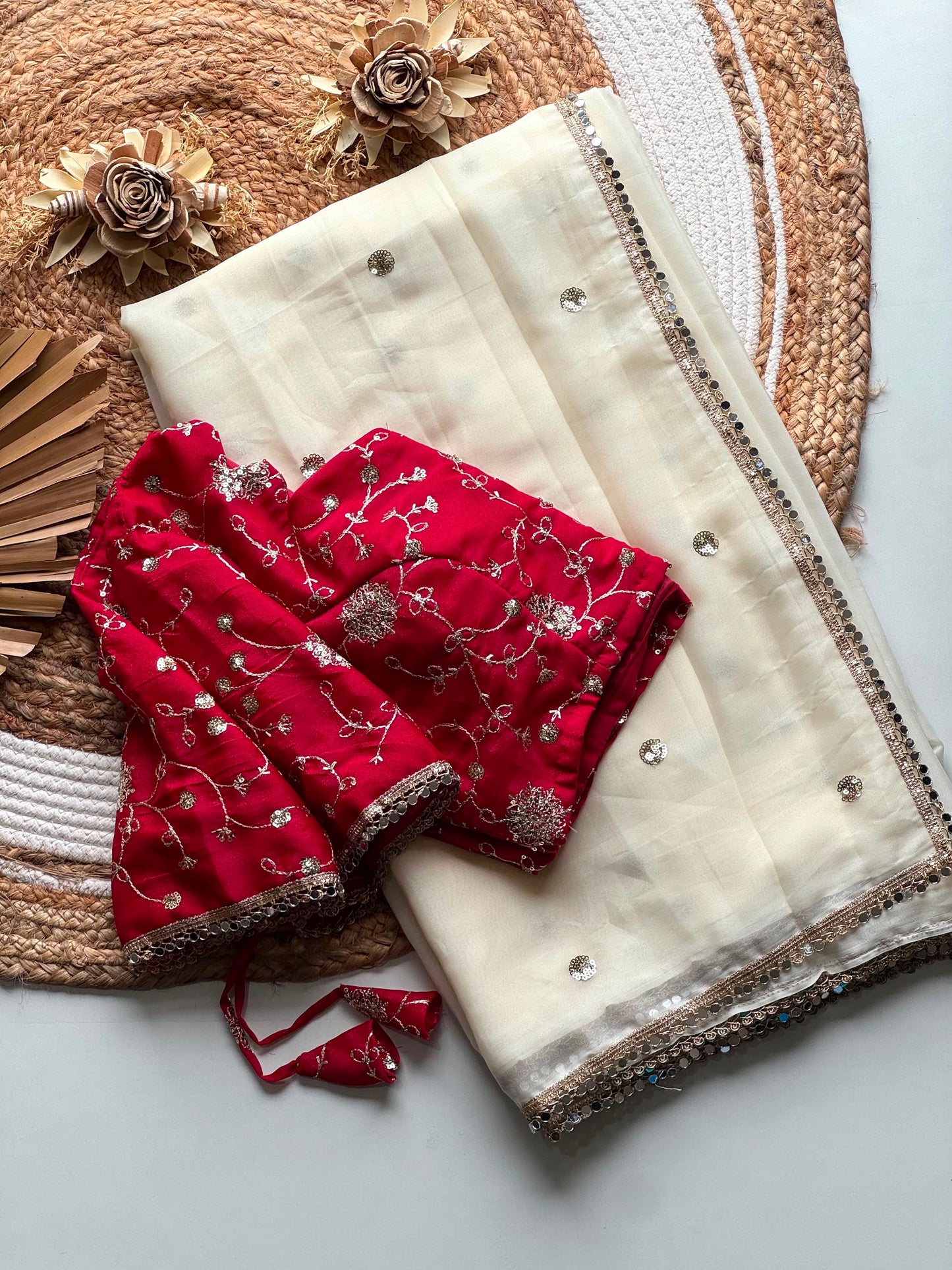 Crimson Grace Saree