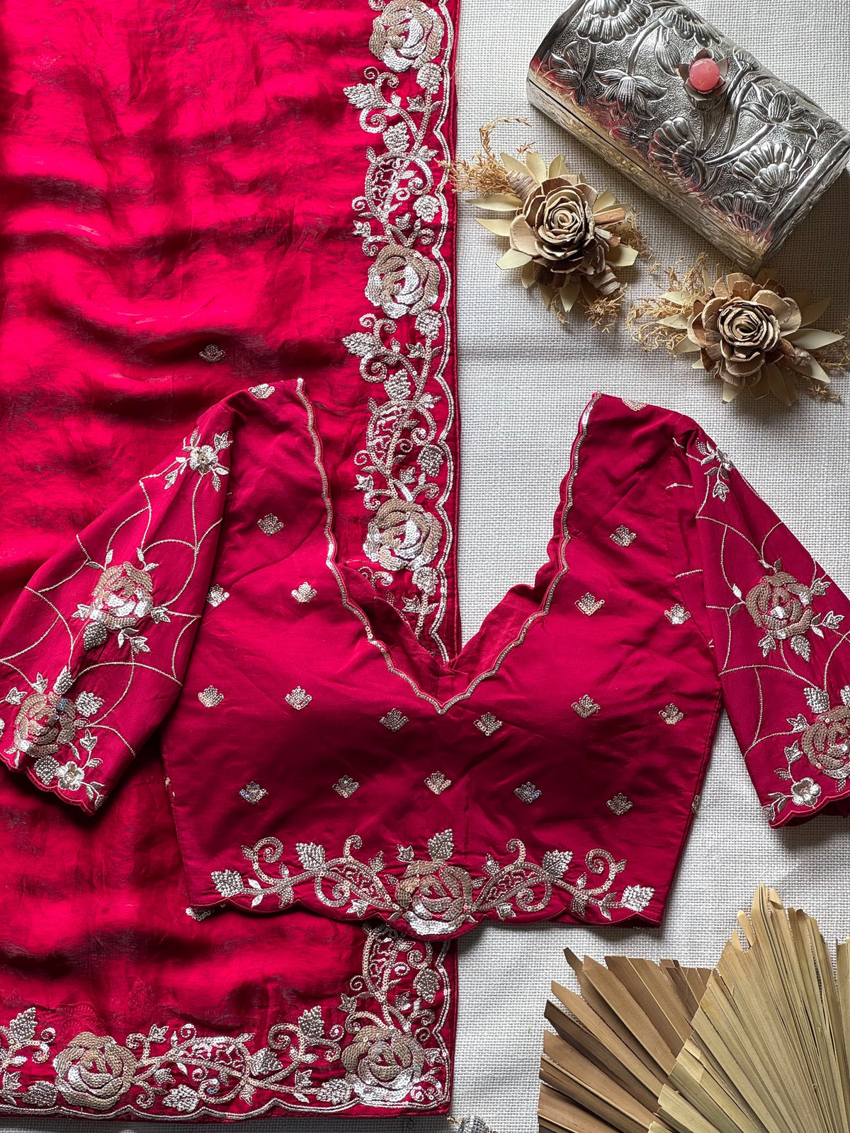 Scarlet Grace Saree