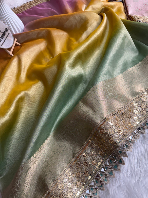 The Blush Symphony Saree