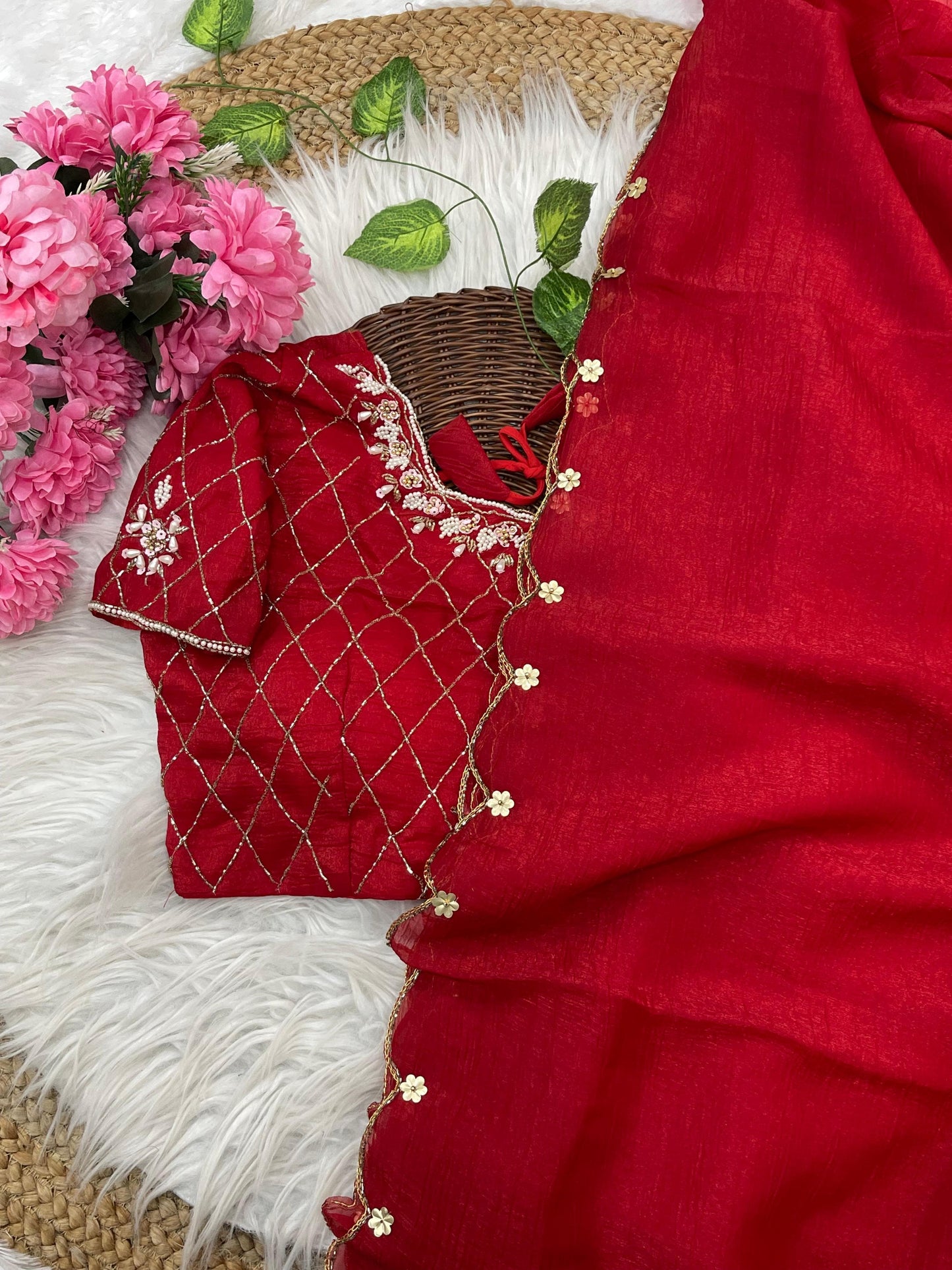 Ruby grace Saree