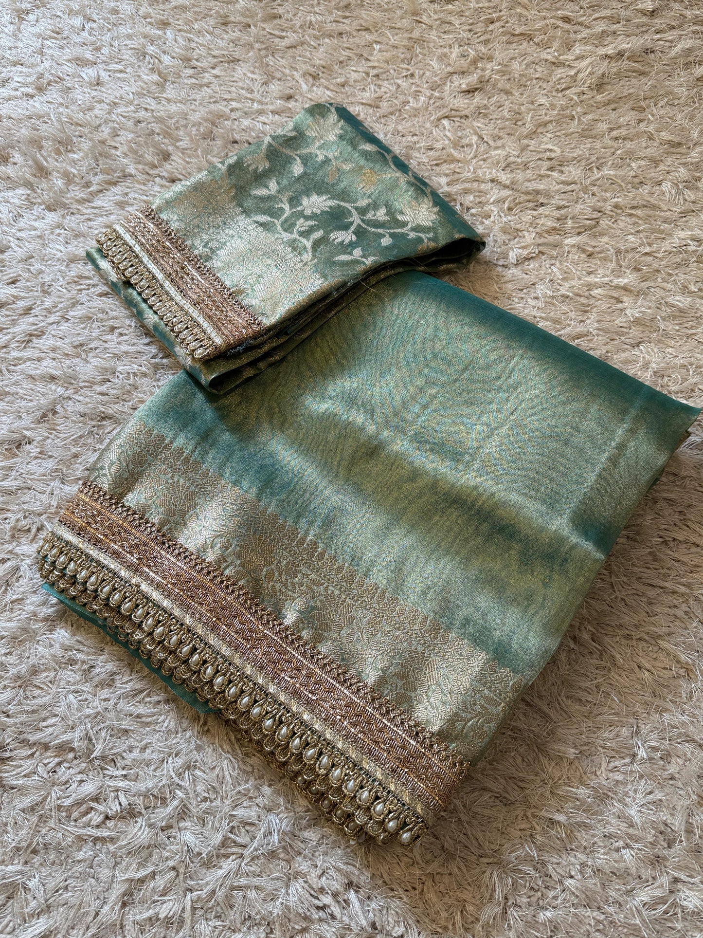 Meher Sea Mist Saree