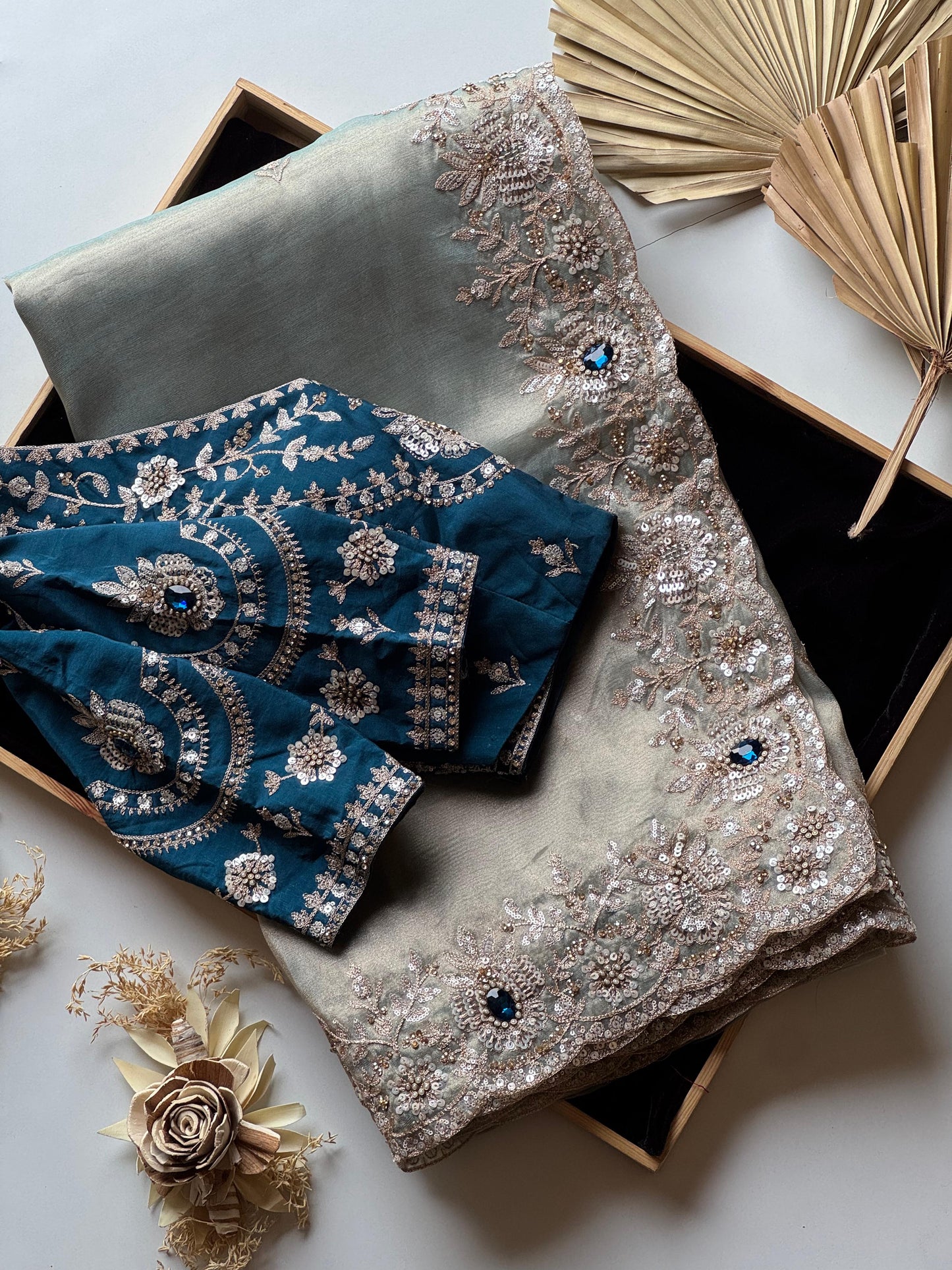 Sapphire Grace Saree