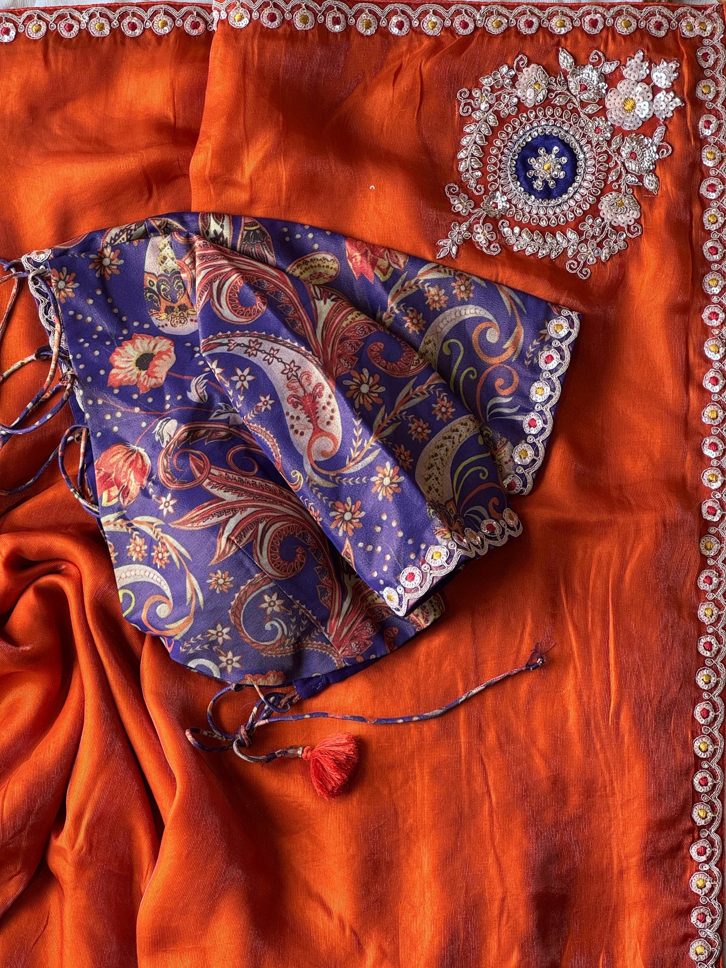Rustique Bloom Saree