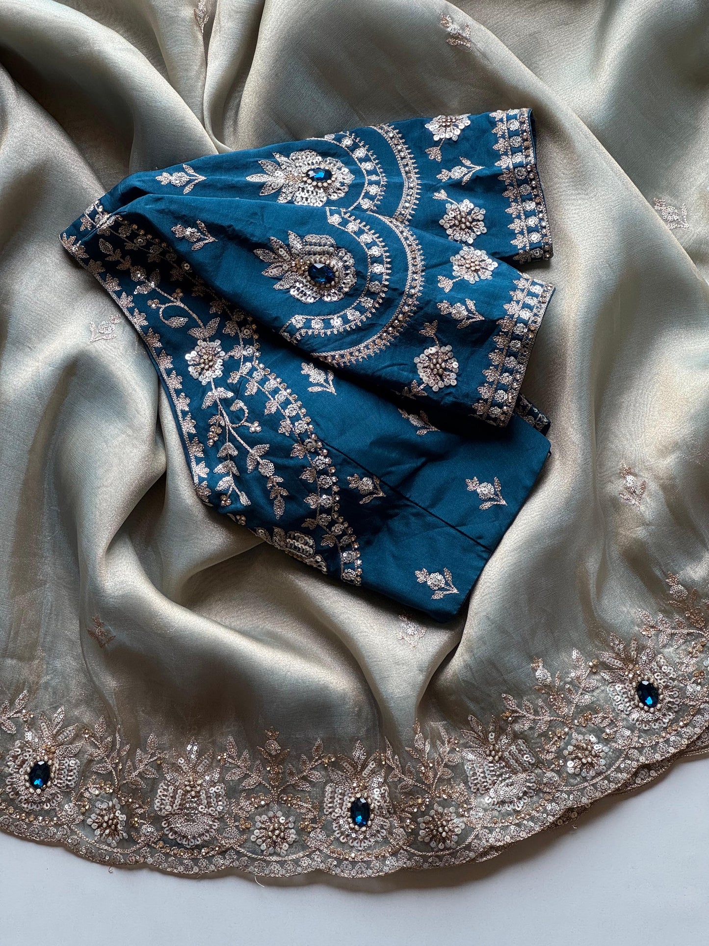 Sapphire Grace Saree