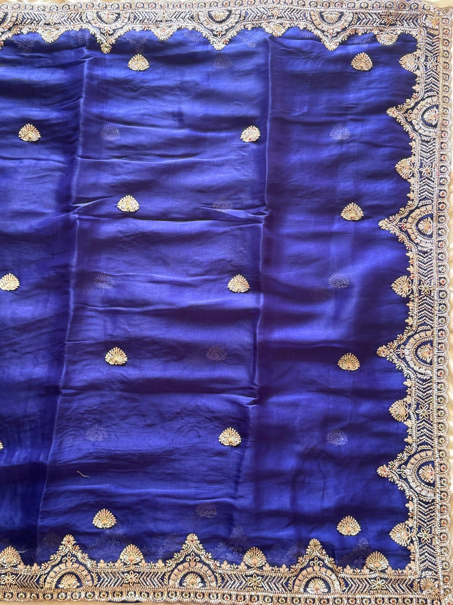 Midnight Maharani Saree