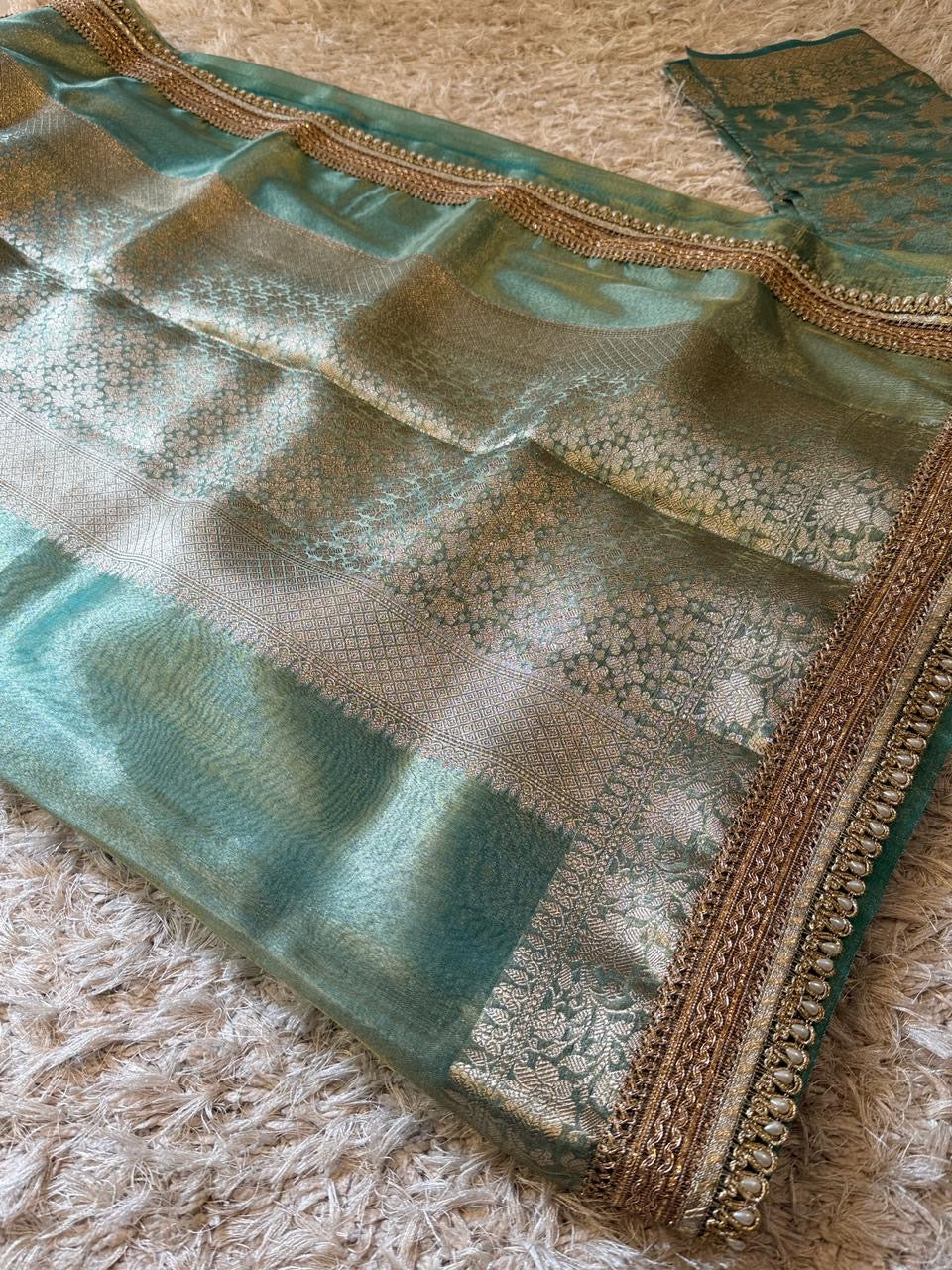 Meher Sea Mist Saree