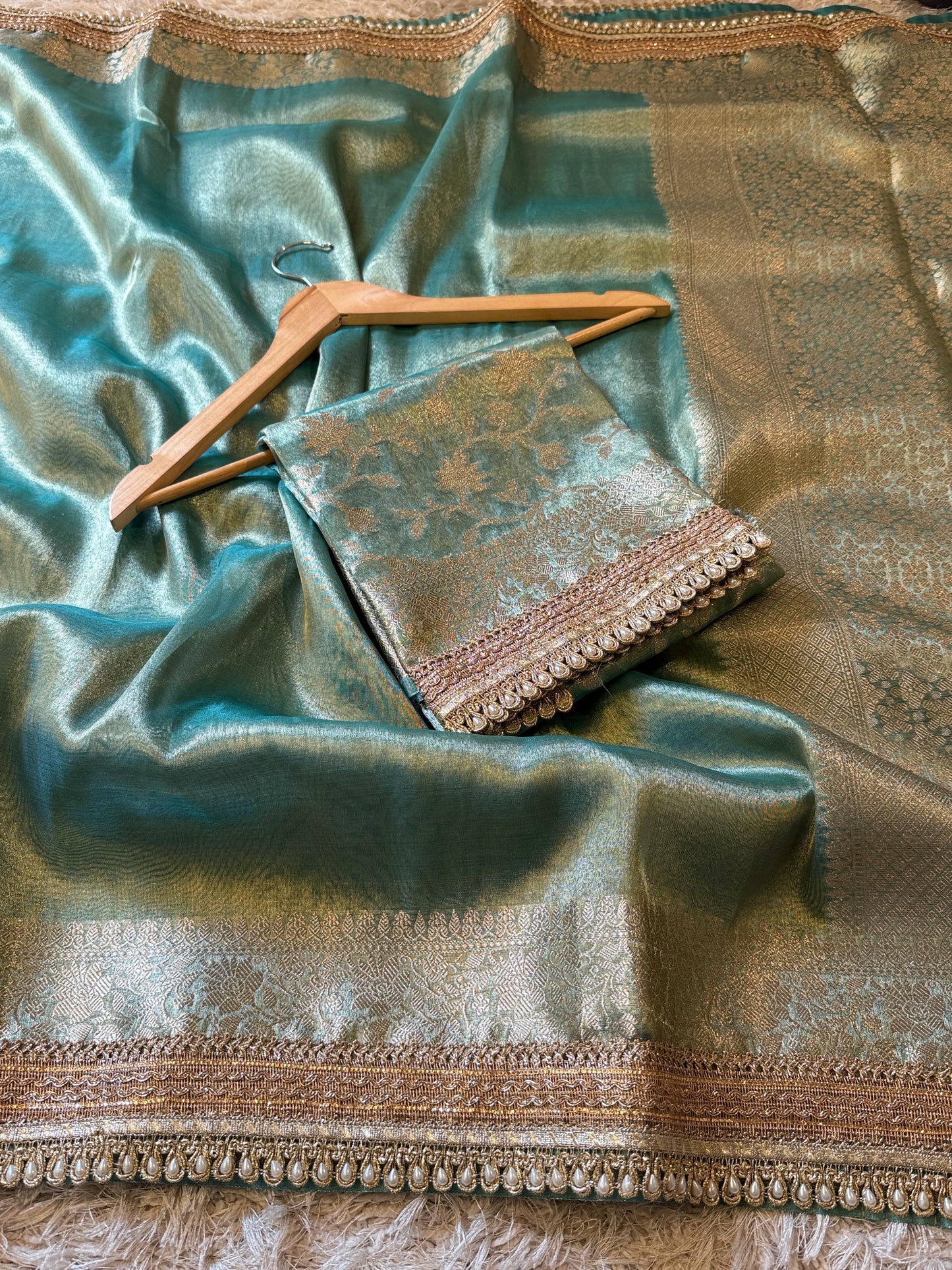 Meher Sea Mist Saree