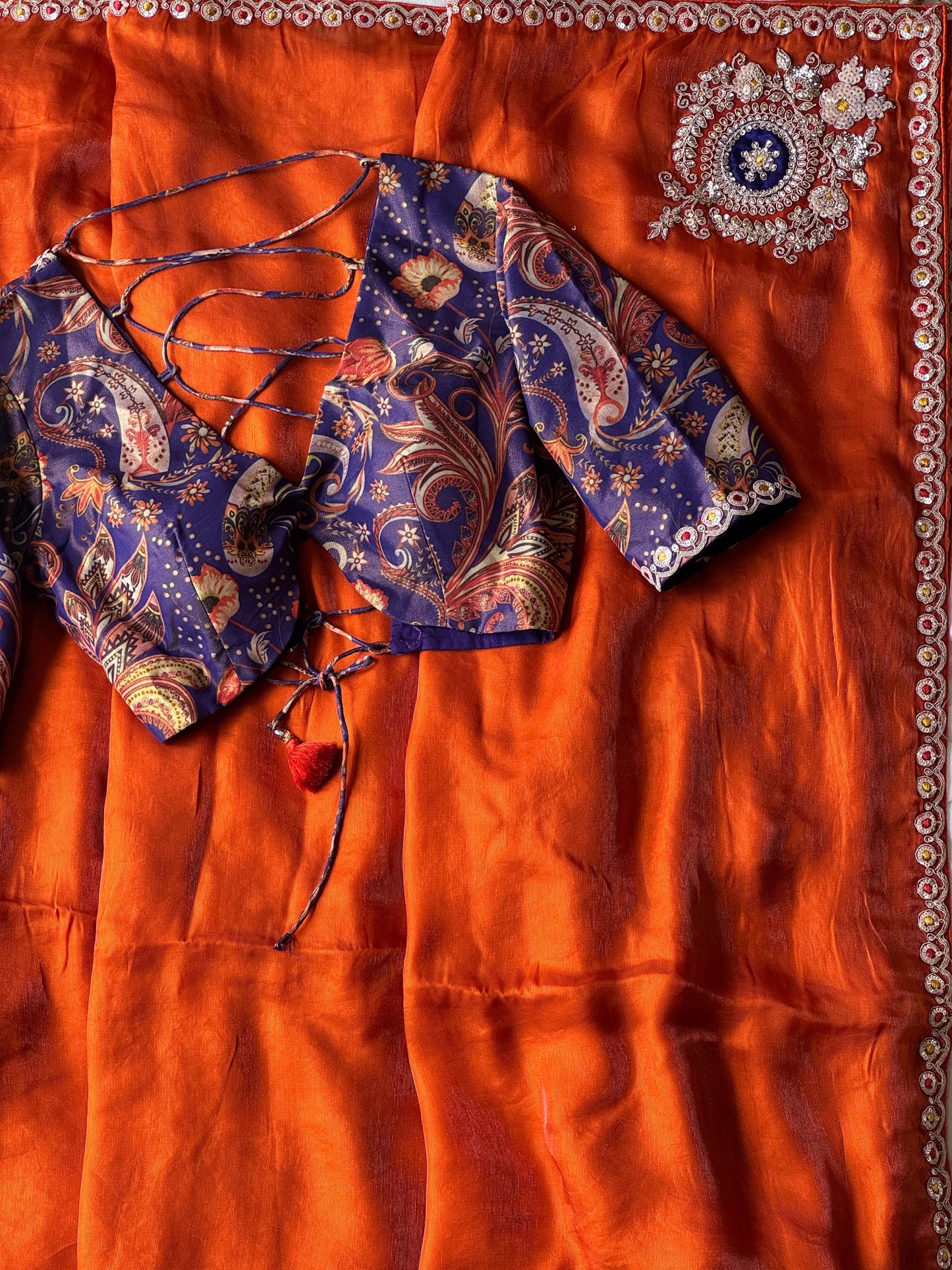 Rustique Bloom Saree
