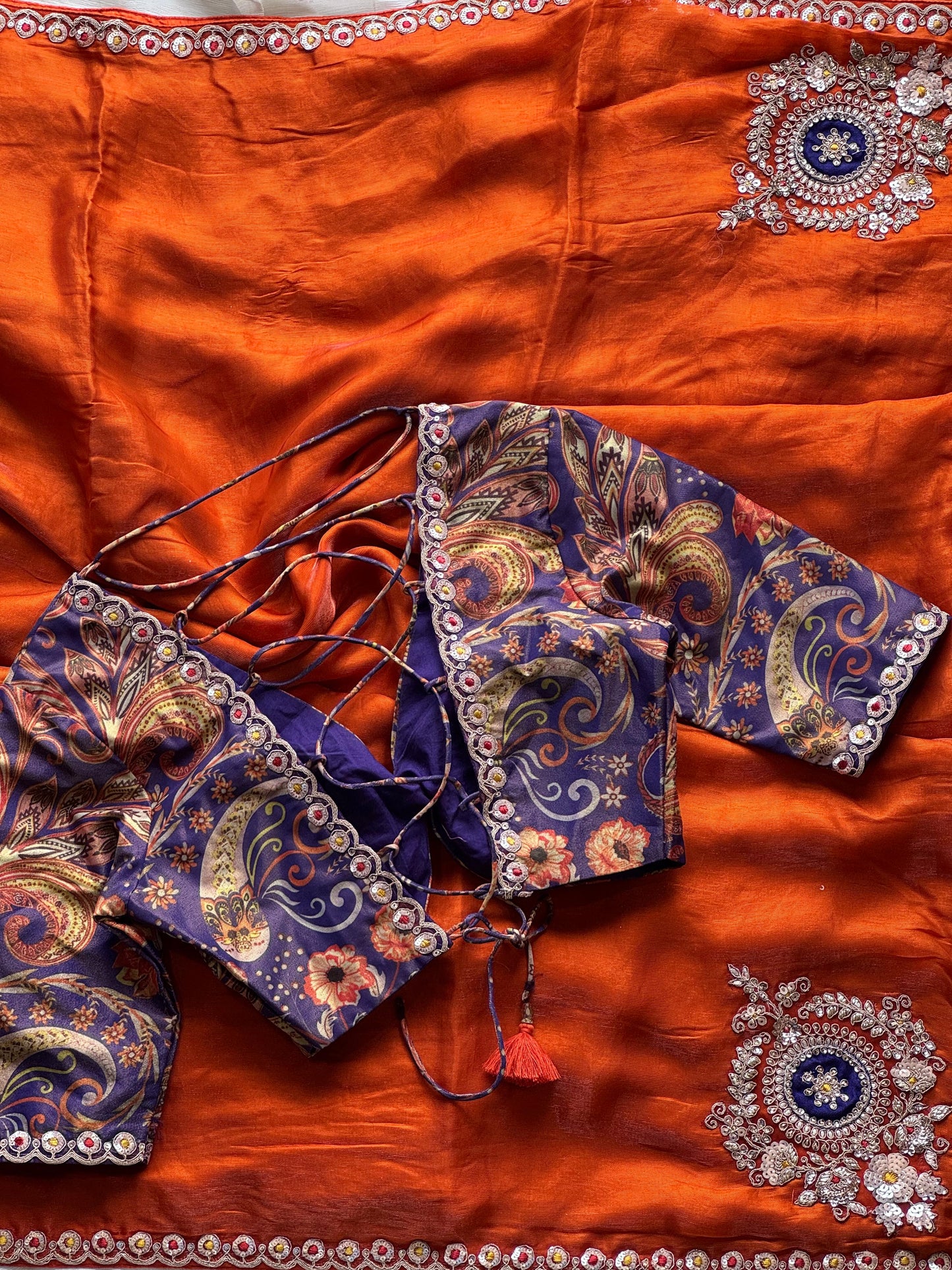 Rustique Bloom Saree