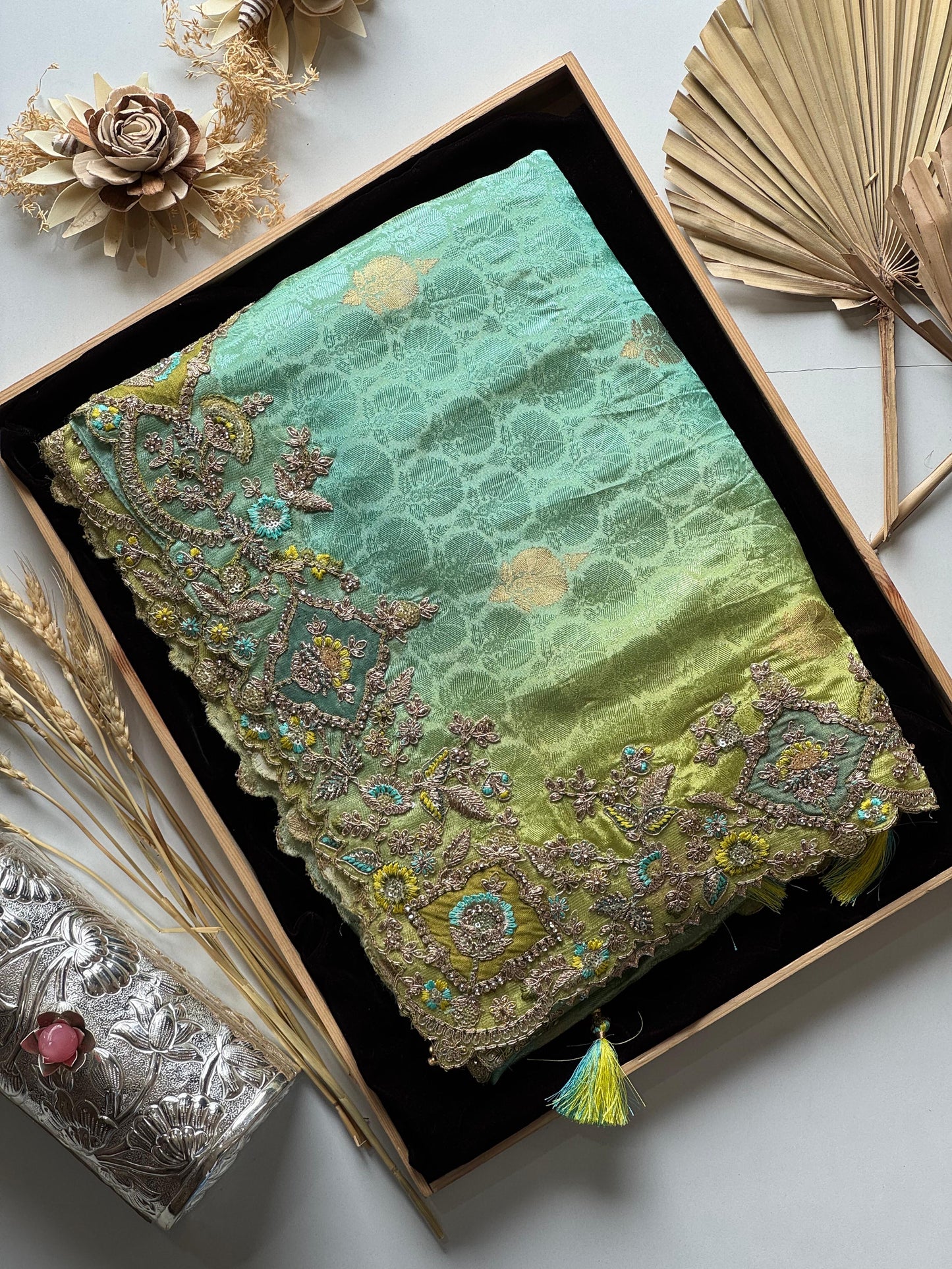 Sage Sitara Saree