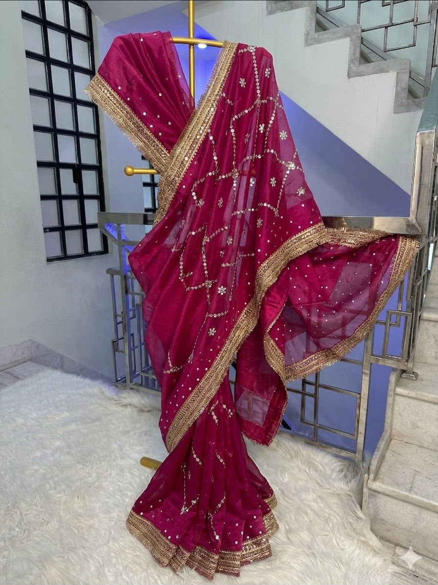 Sitara Shimmer Saree