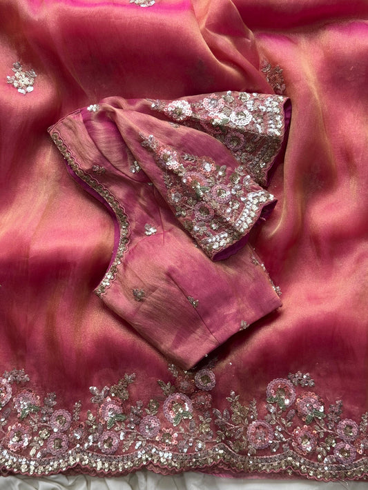 Peony Dreams Saree
