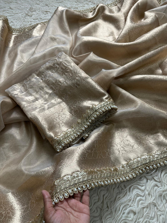 Param Sundari Tissue Saree