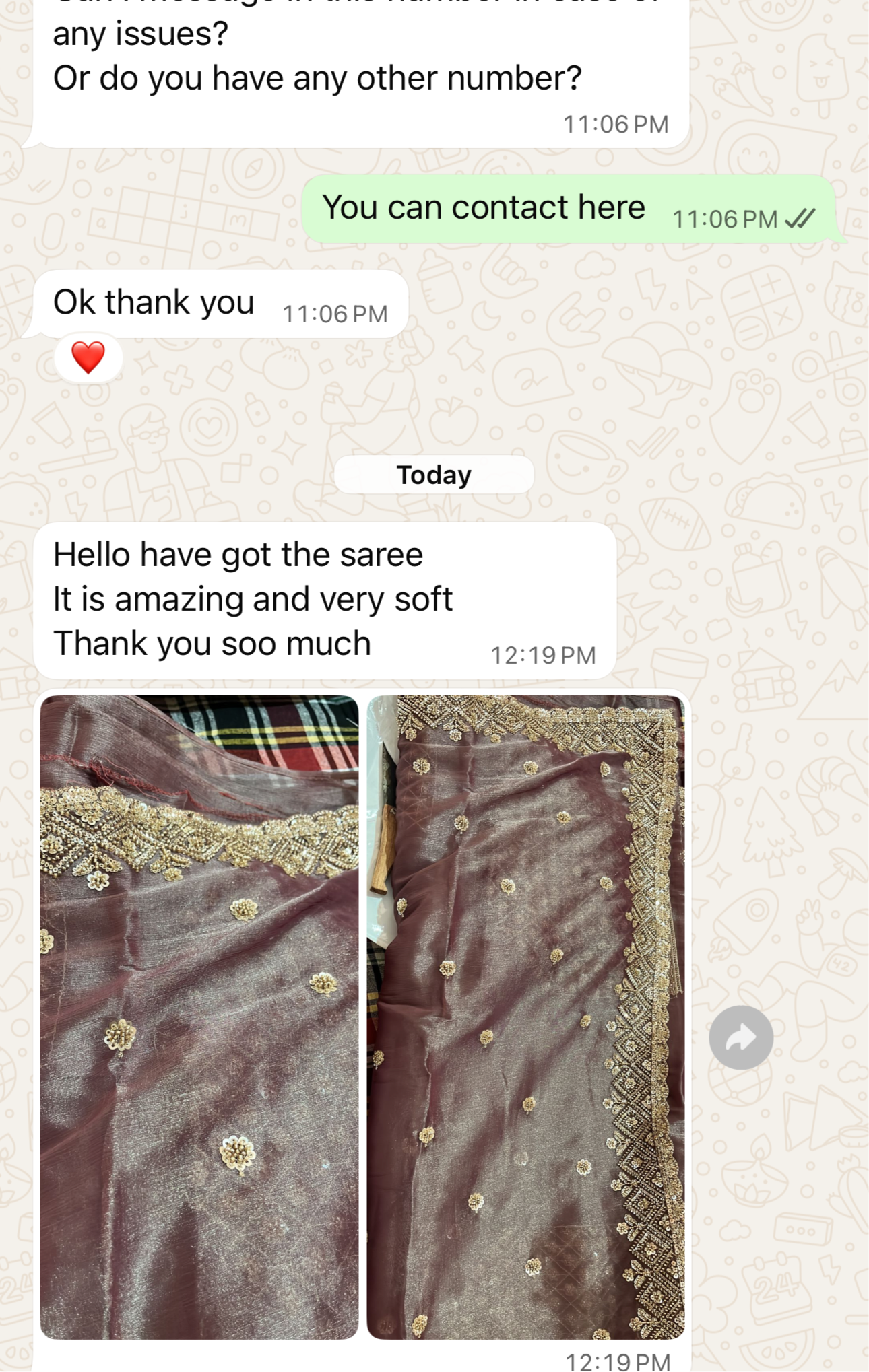 Mocha Luxe Saree