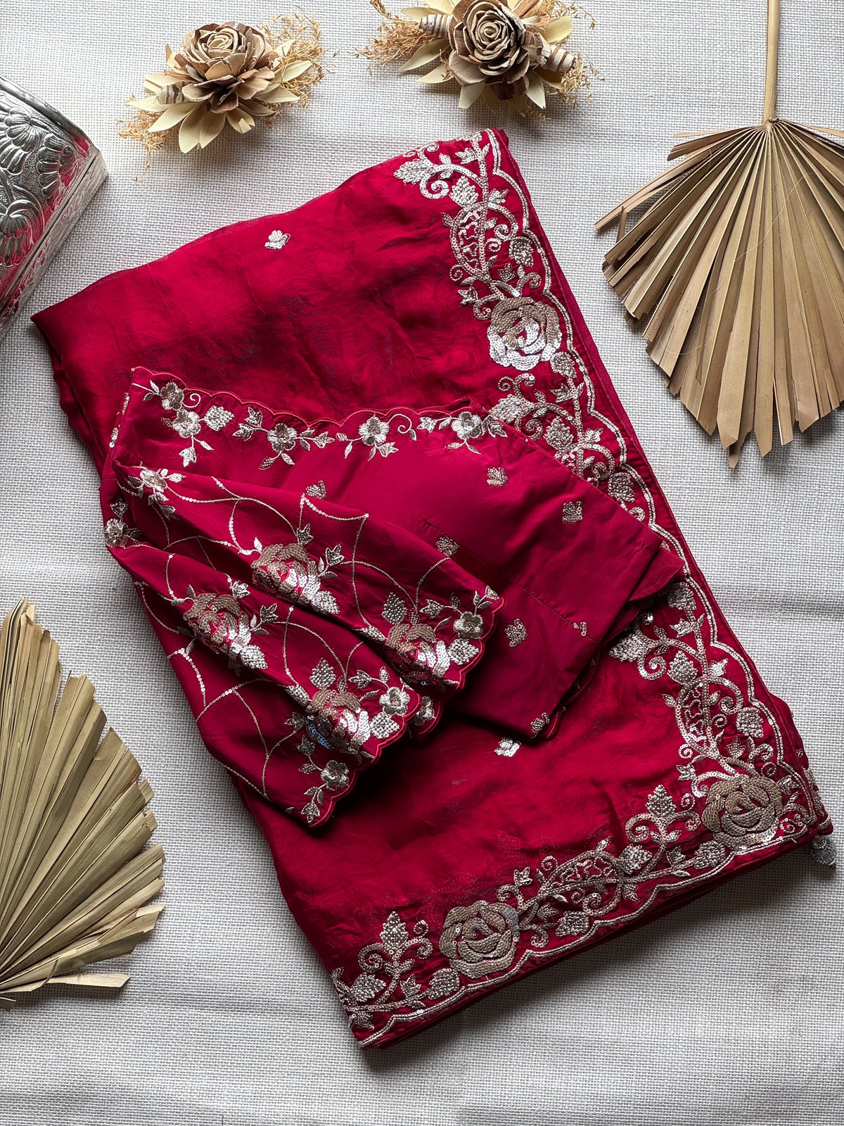 Scarlet Grace Saree
