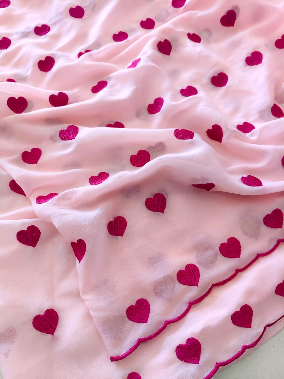 Pink Romance Saree