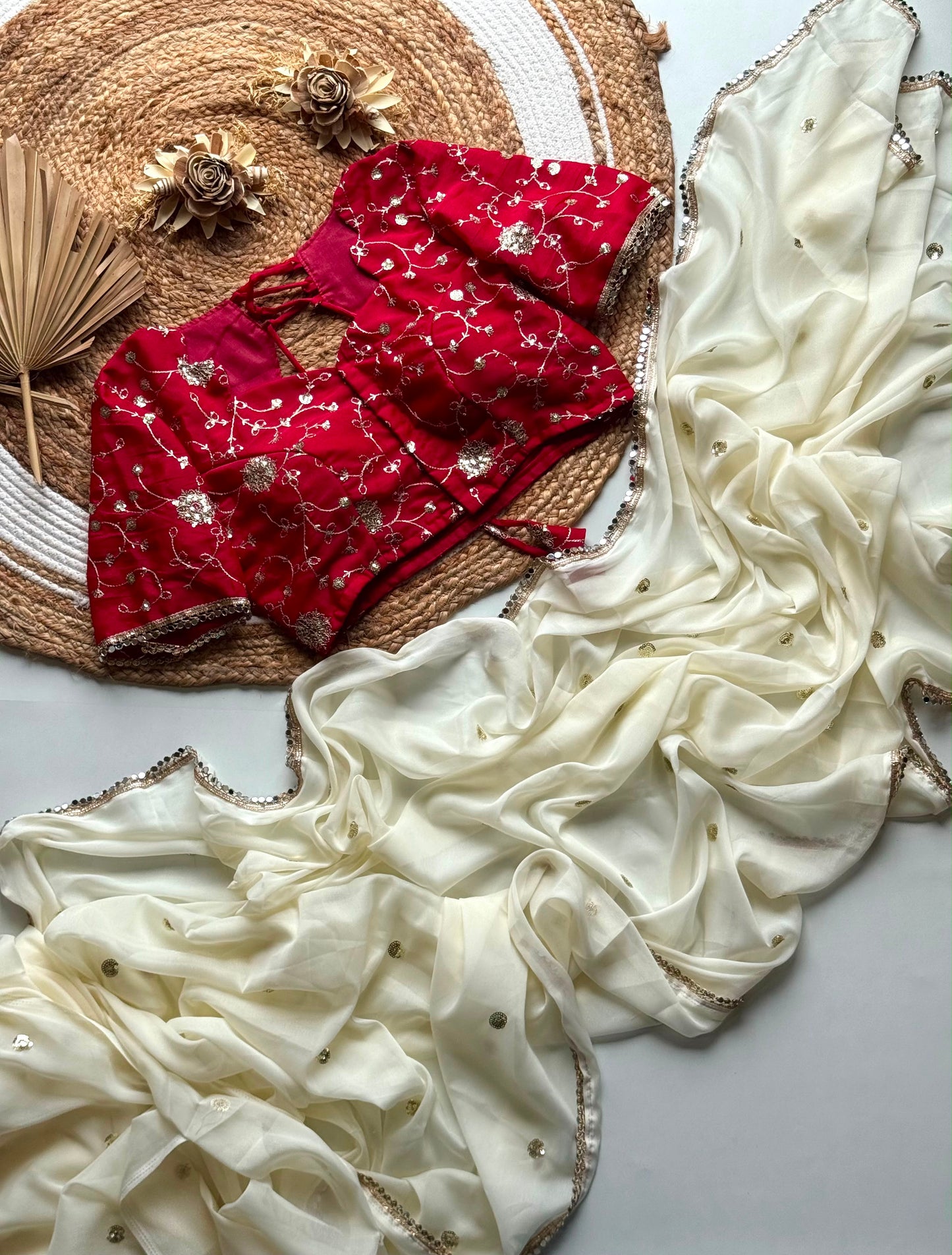Crimson Grace Saree