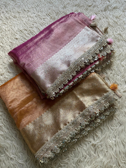 Royal Radiance saree(Blush Pink)
