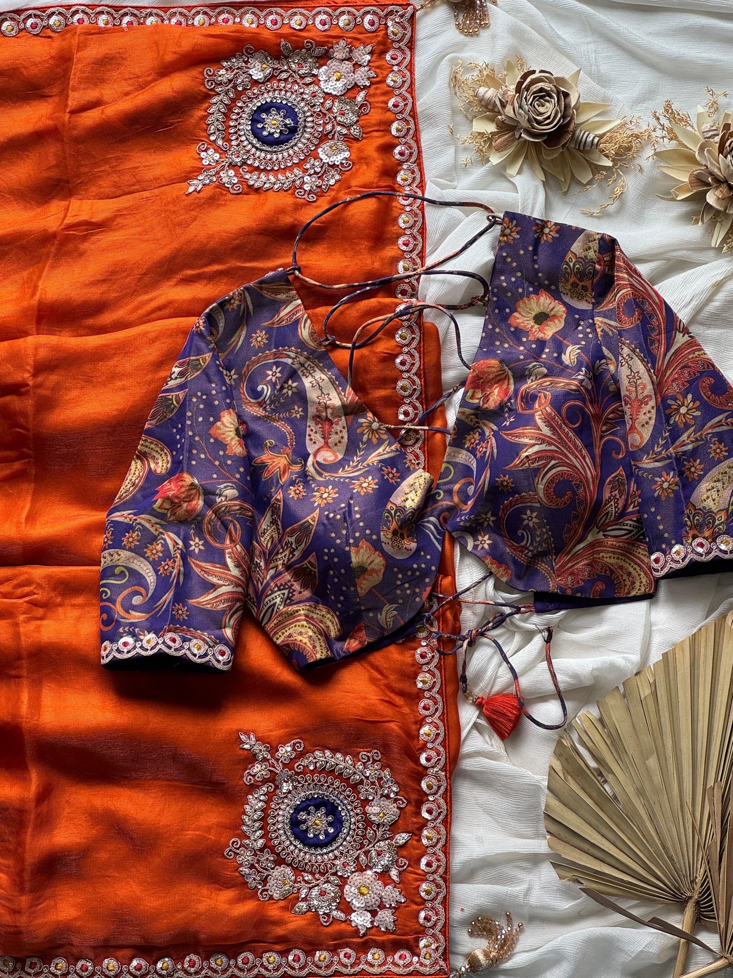 Rustique Bloom Saree
