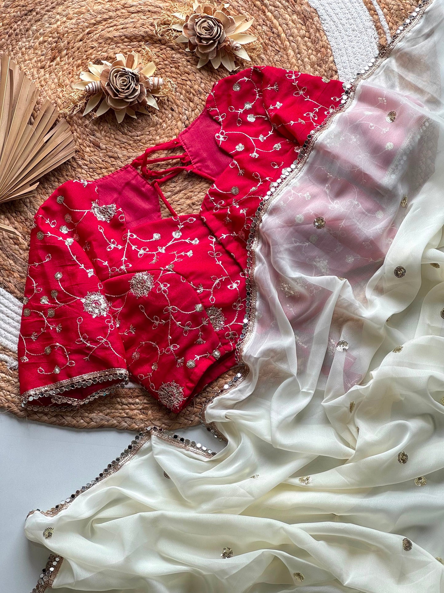 Crimson Grace Saree