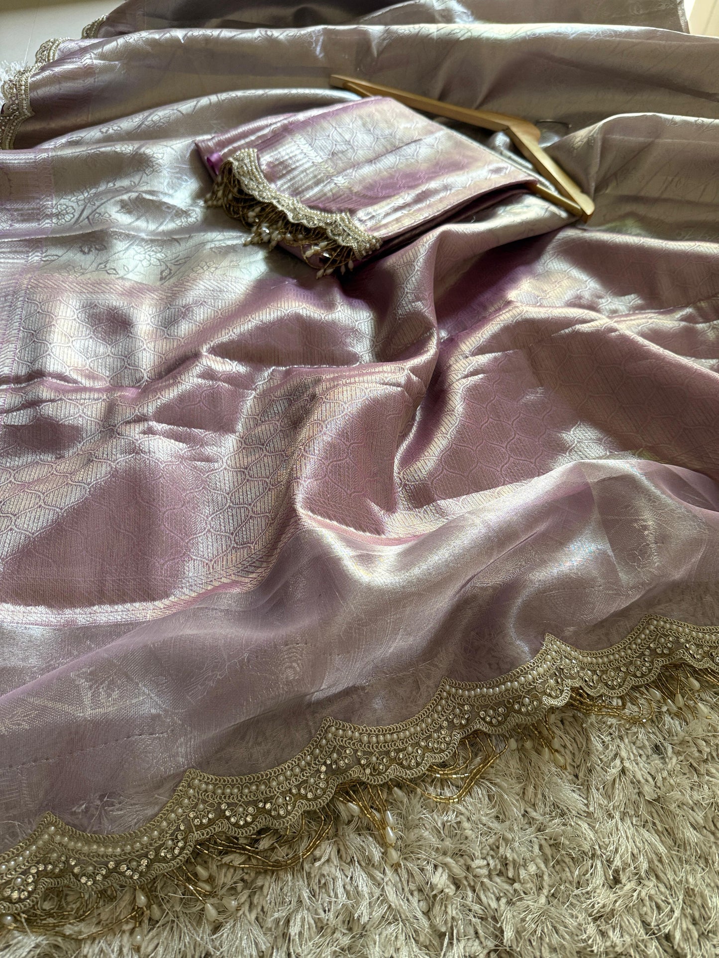 Moti Resham Banarasi Saree