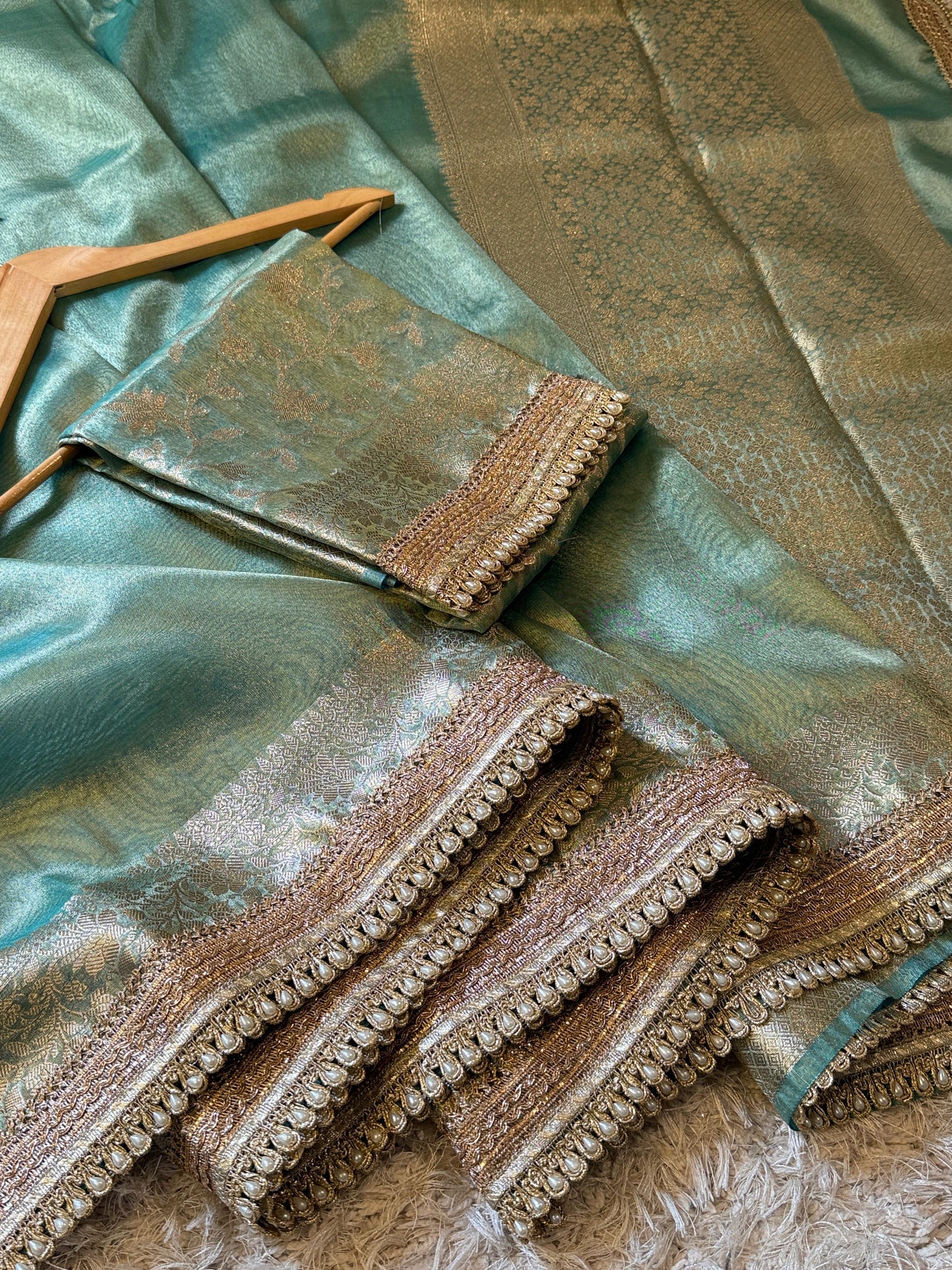 Meher Sea Mist Saree