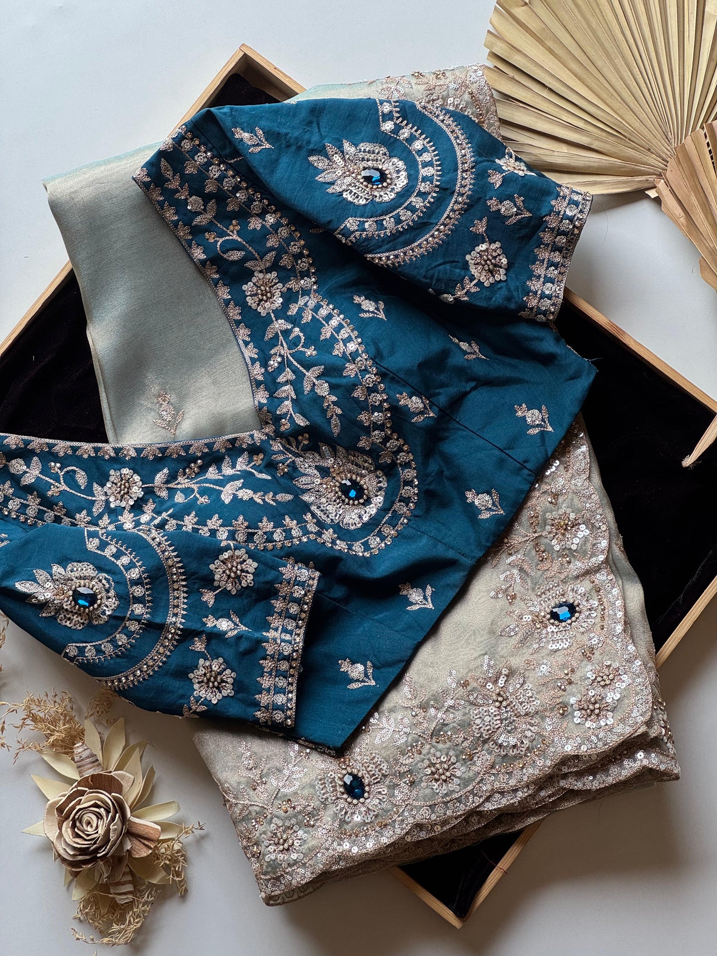 Sapphire Grace Saree