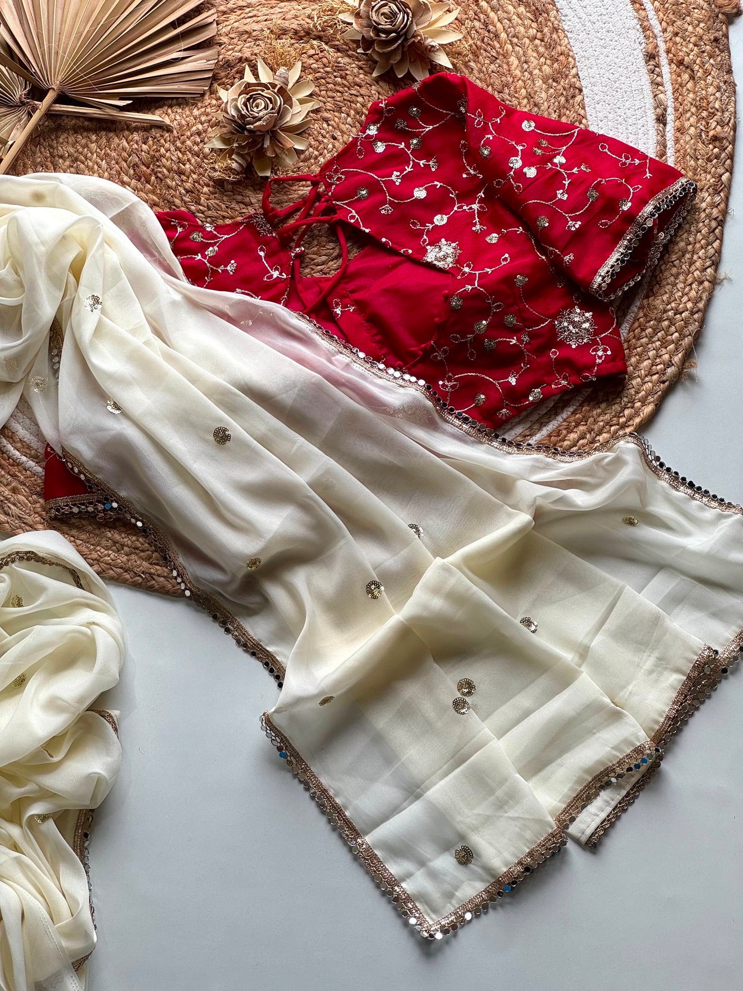 Crimson Grace Saree