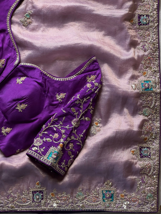 Orchid Charm Saree