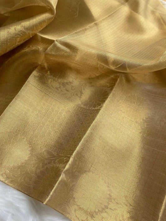 Gold Queen Tissue Silk