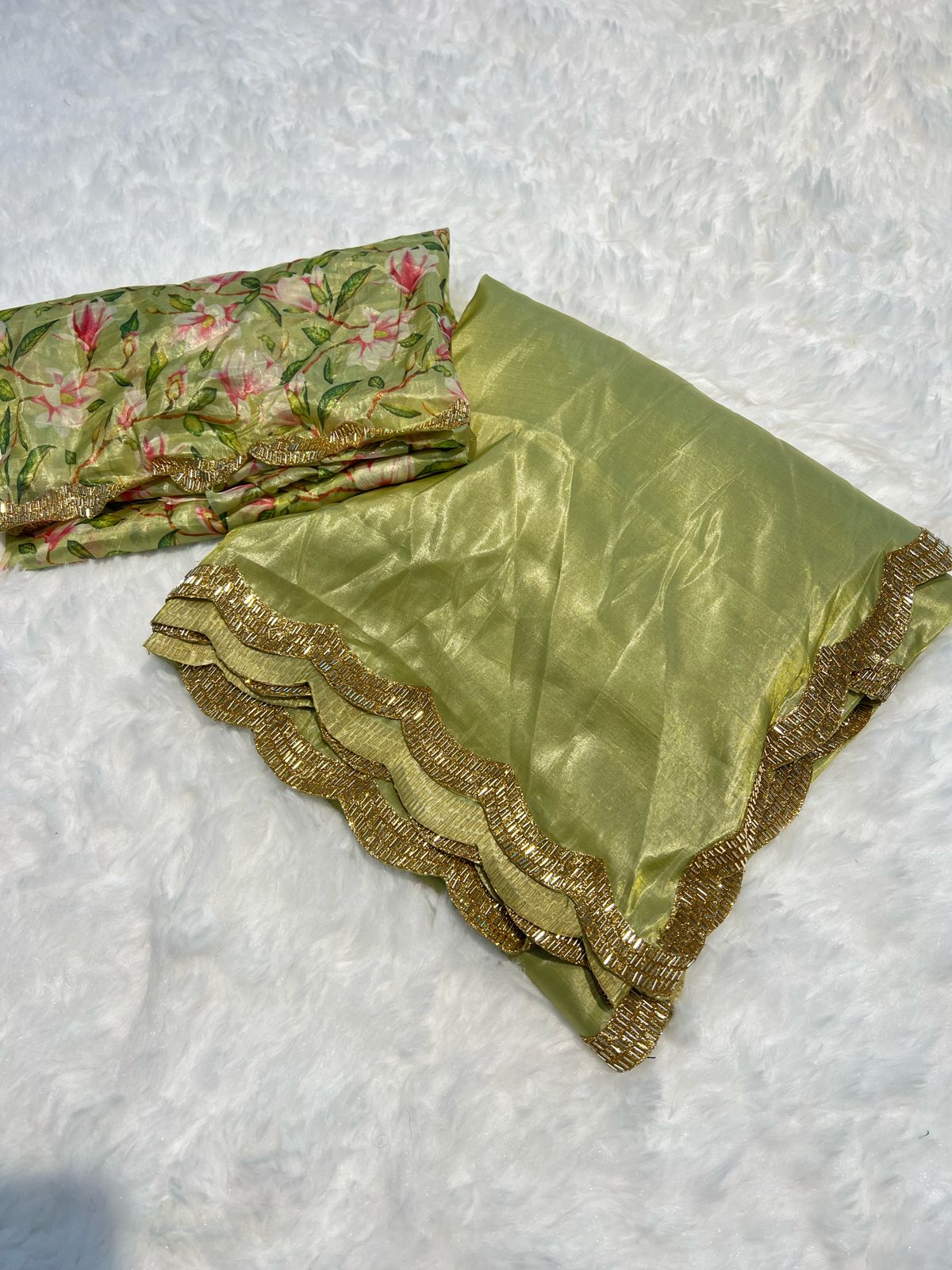 Samara Crush Tissue Silk