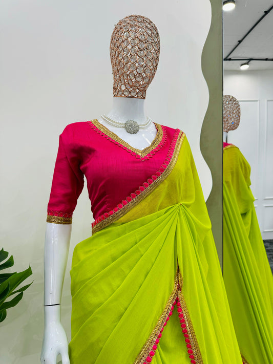 Yaashi Mulcotton Saree