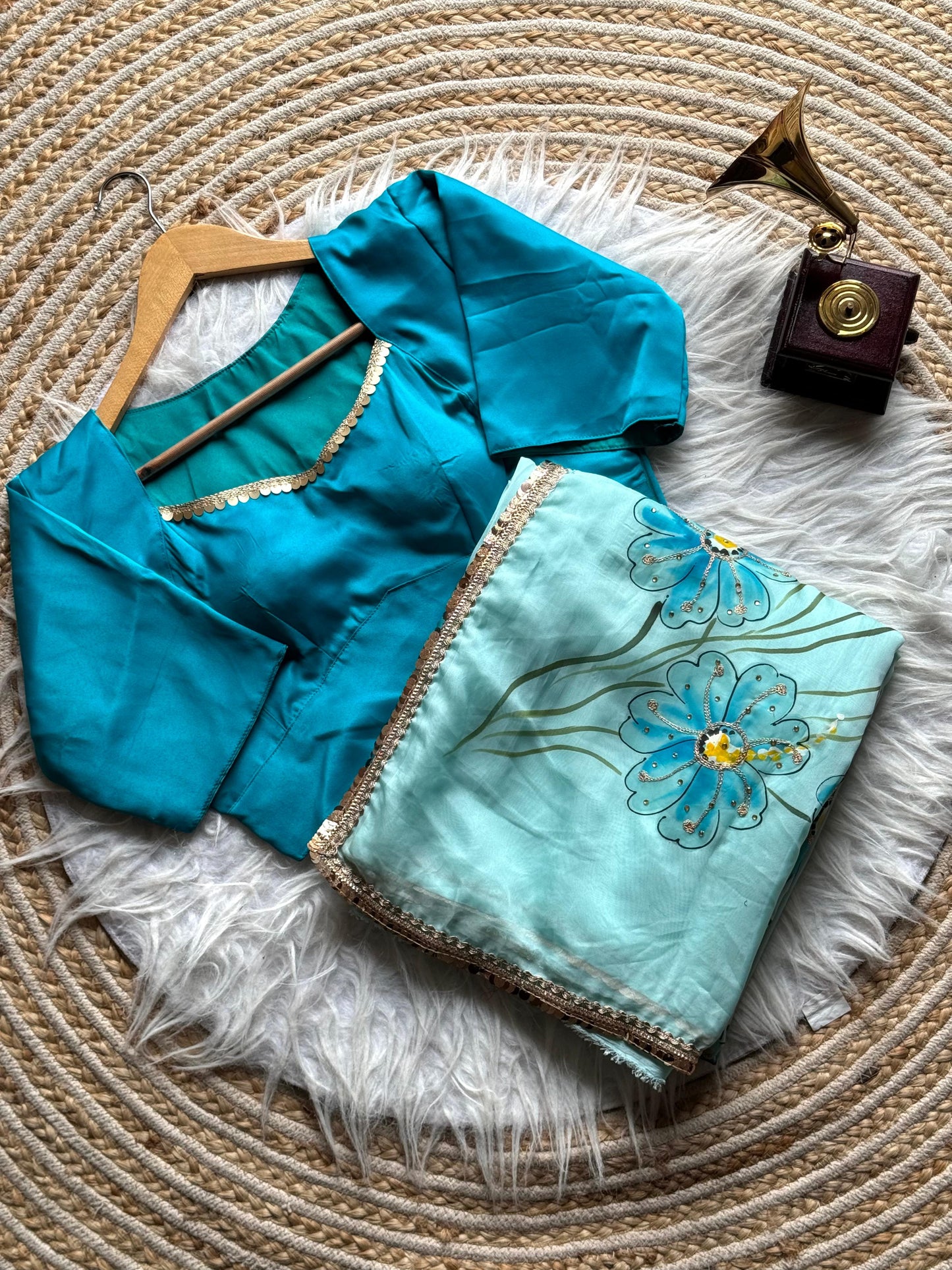 Sky Beauty Saree