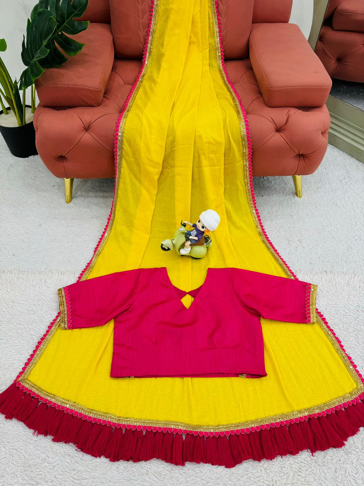 Yaashi Mulcotton Saree