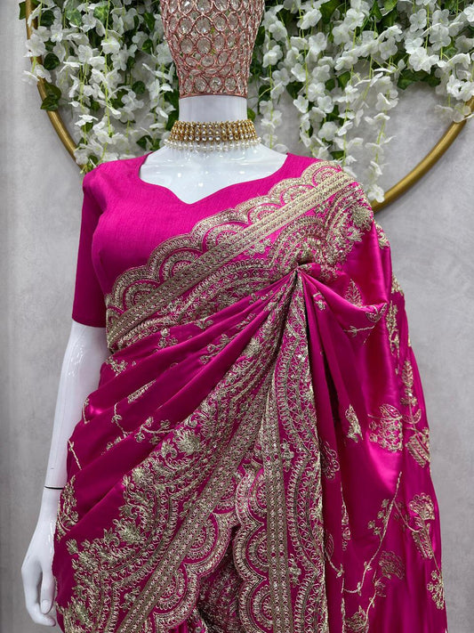 Pink Blush Saree