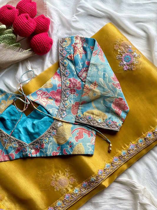 Sunshine Aura Saree