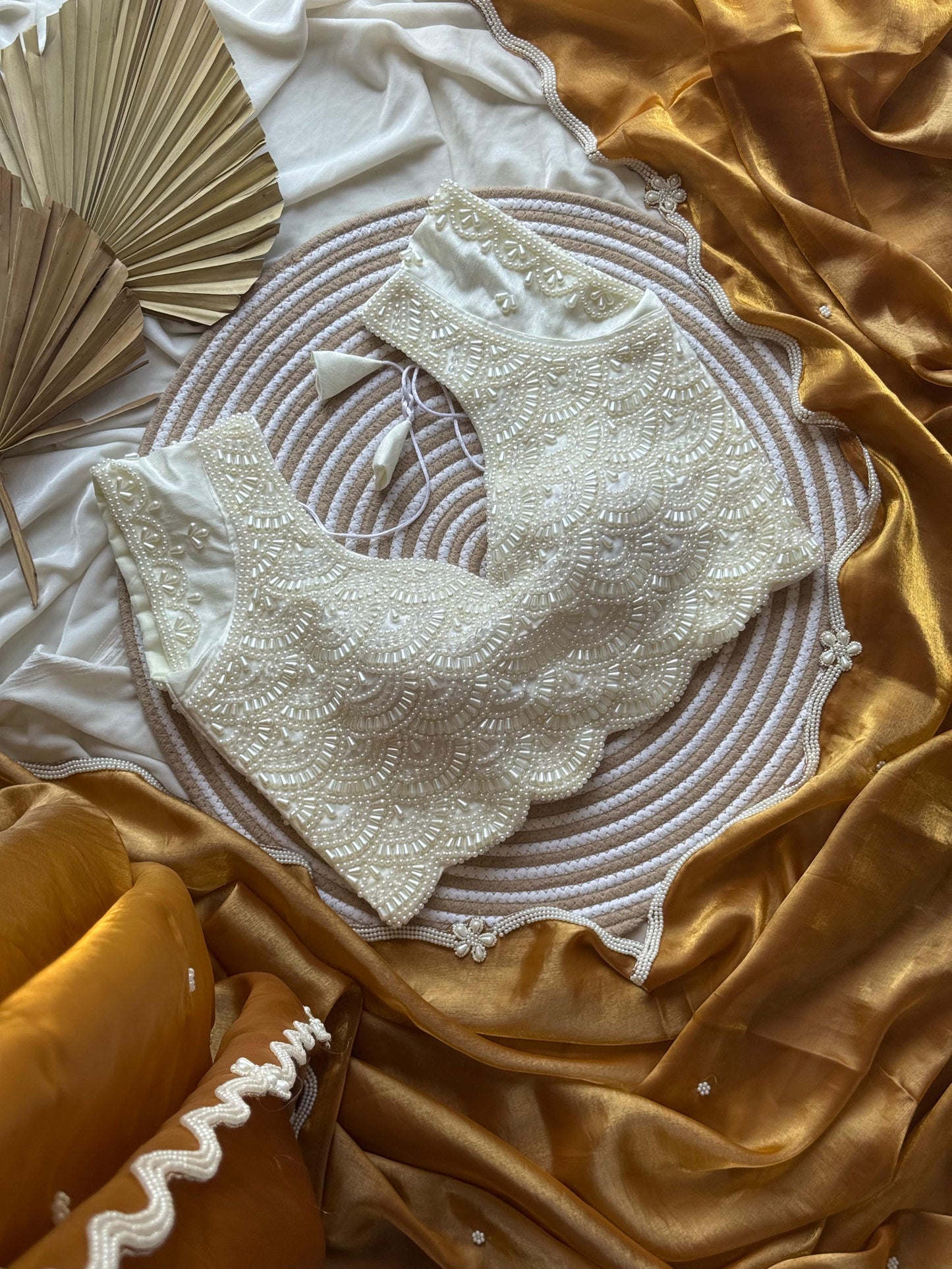 Rajkumari Pearl Saree