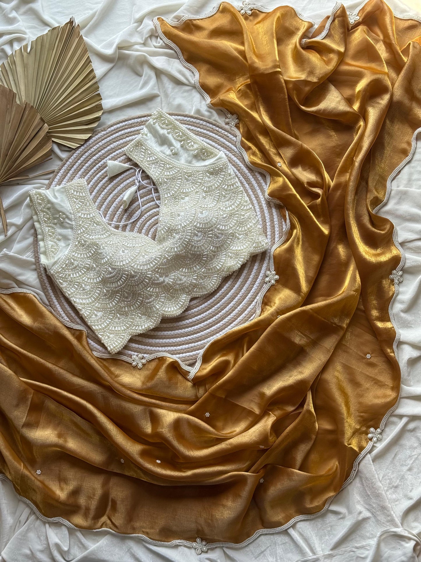 Rajkumari Pearl Saree