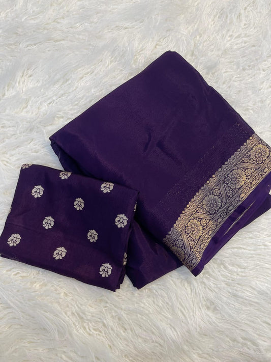 Saakshi Chinon Saree