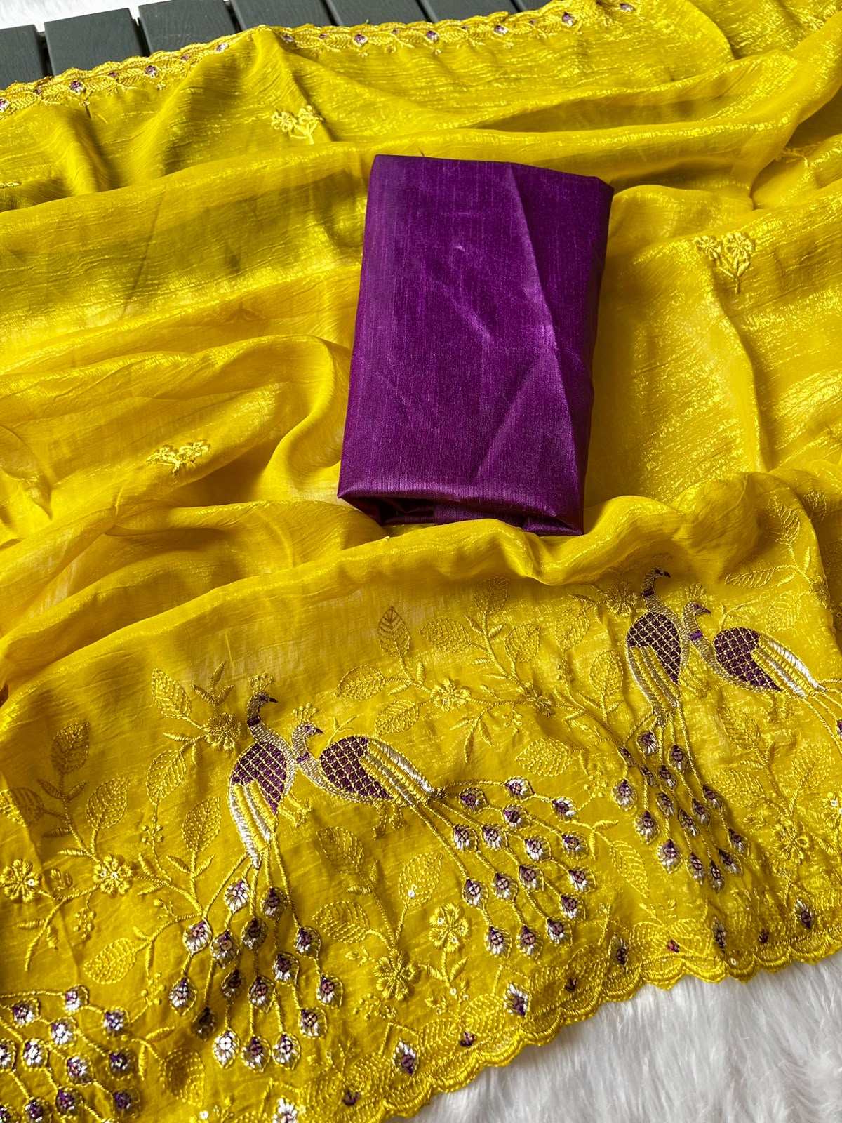 Mayurika Chiffon Saree
