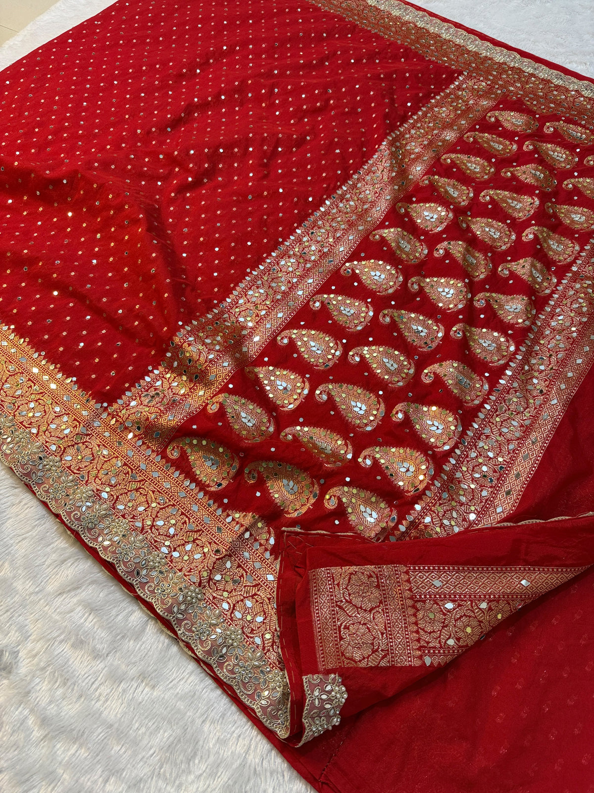 Rouge Elegance Saree