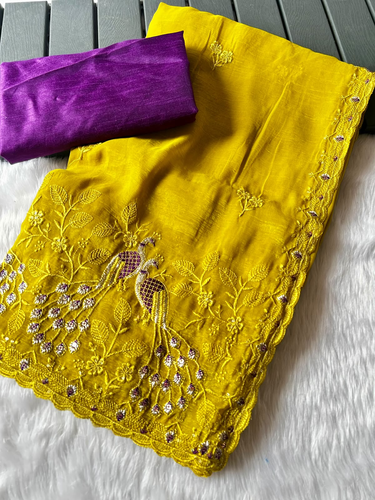 Mayurika Chiffon Saree