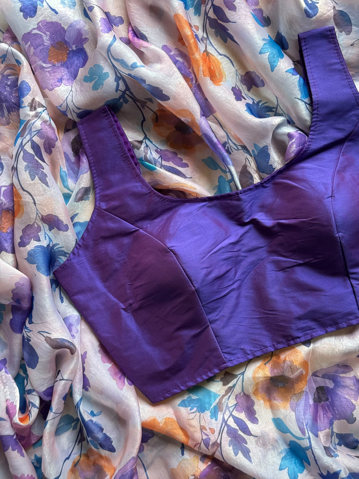 Purple bliss Saree