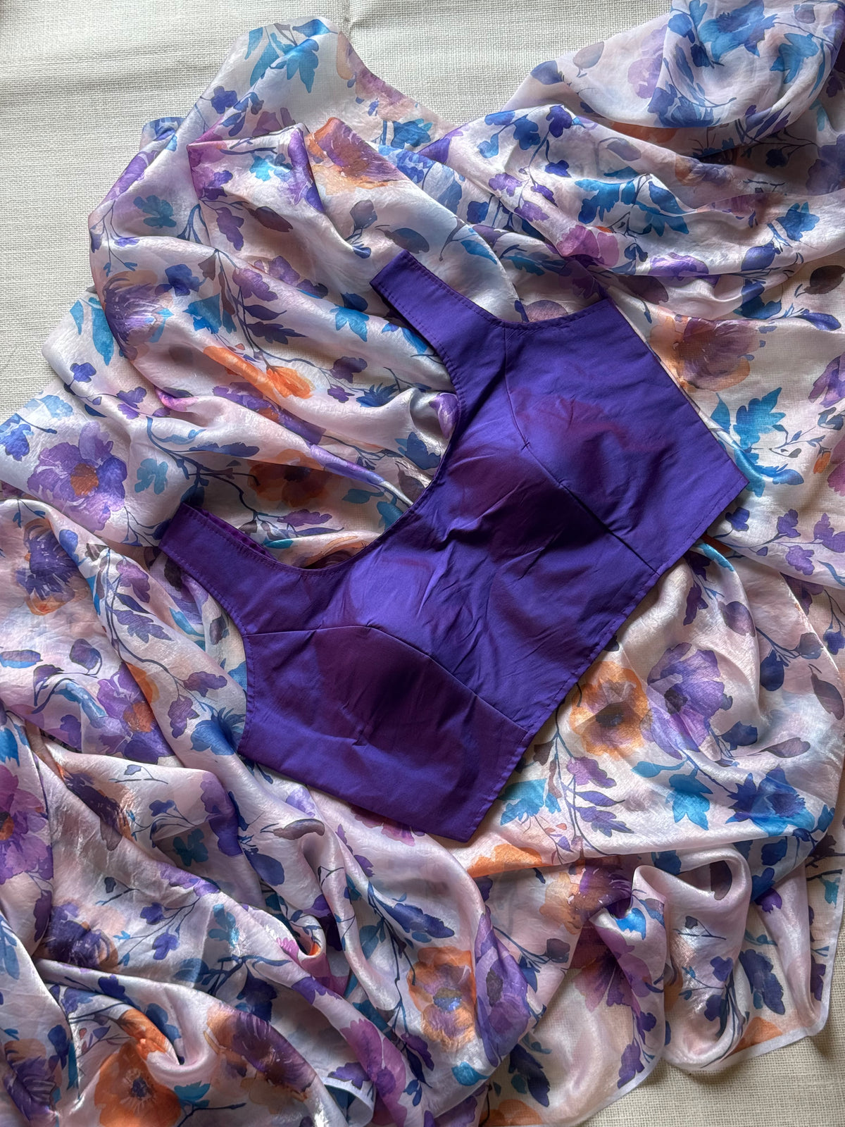Purple bliss Saree