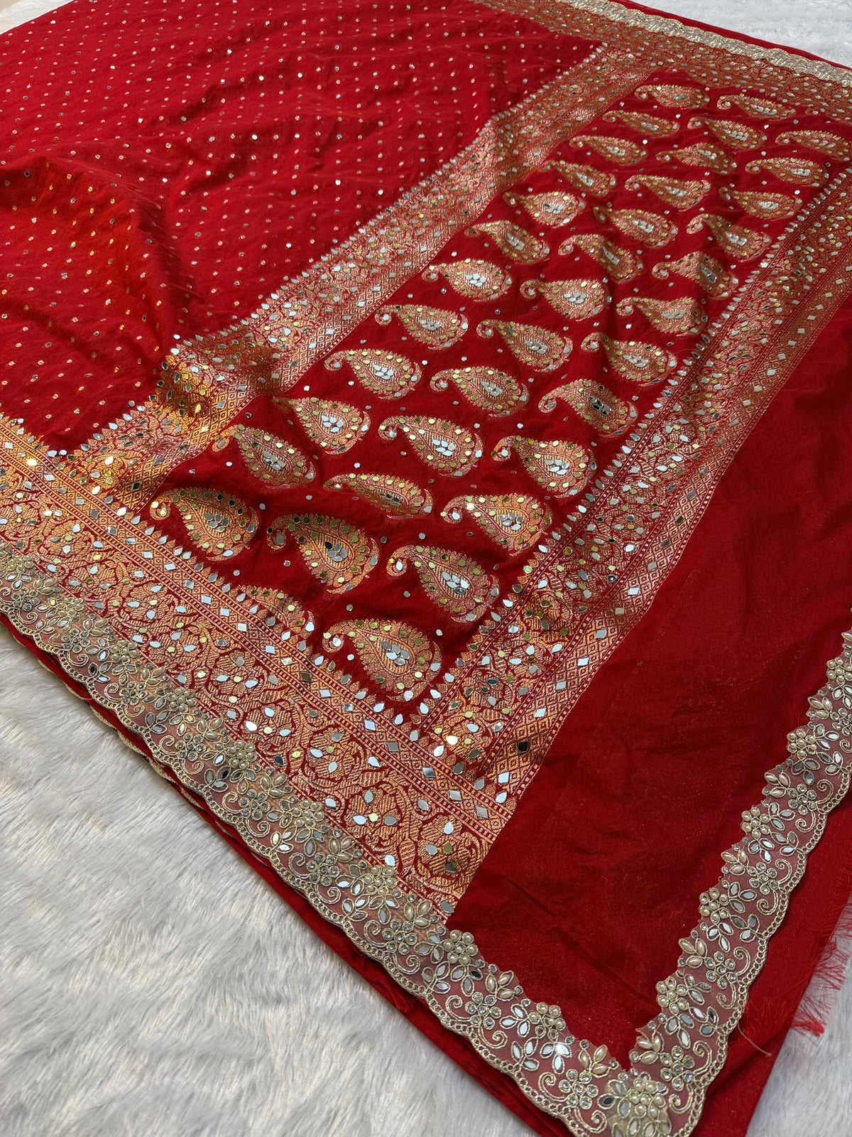 Rouge Elegance Saree