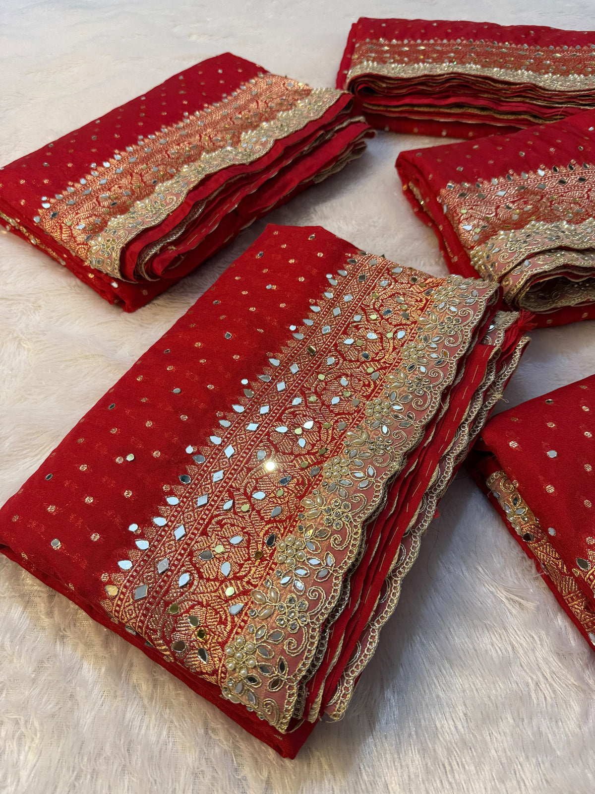 Rouge Elegance Saree