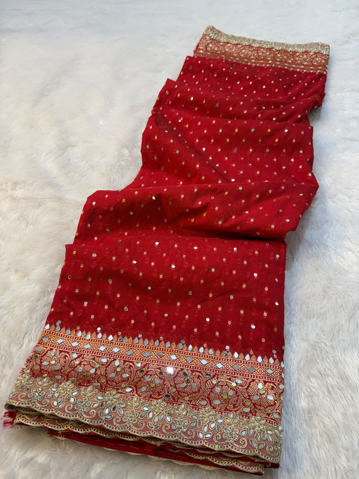 Rouge Elegance Saree