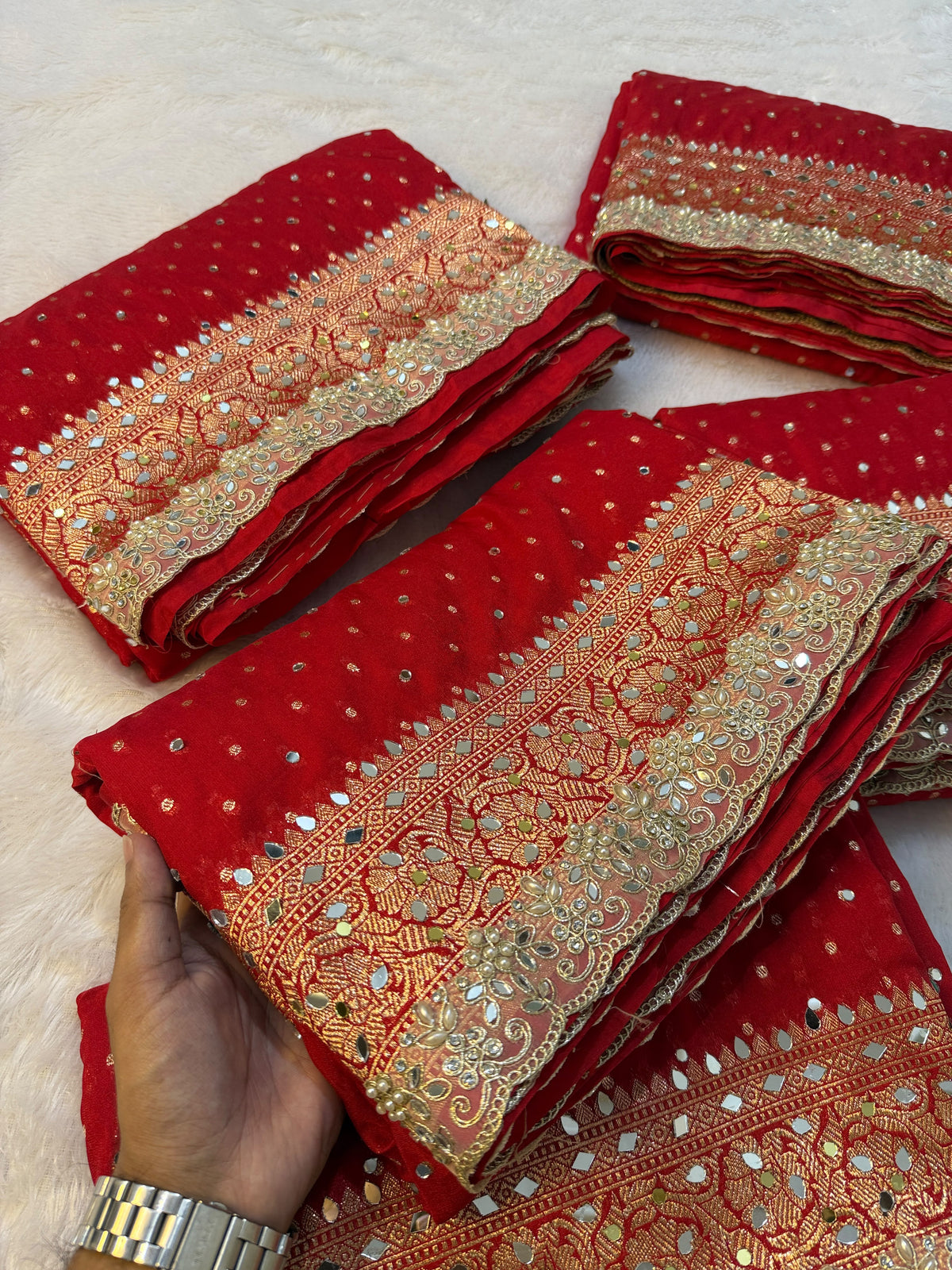 Rouge Elegance Saree